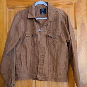 George Men's Tan Denim Jacket